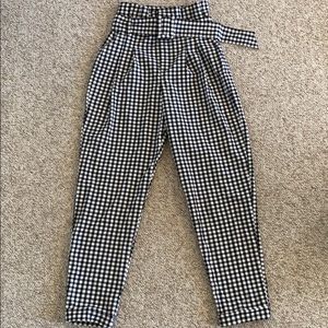 Checkered pants